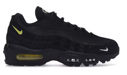 Nike Air Max 95 Noir Jaune Strike