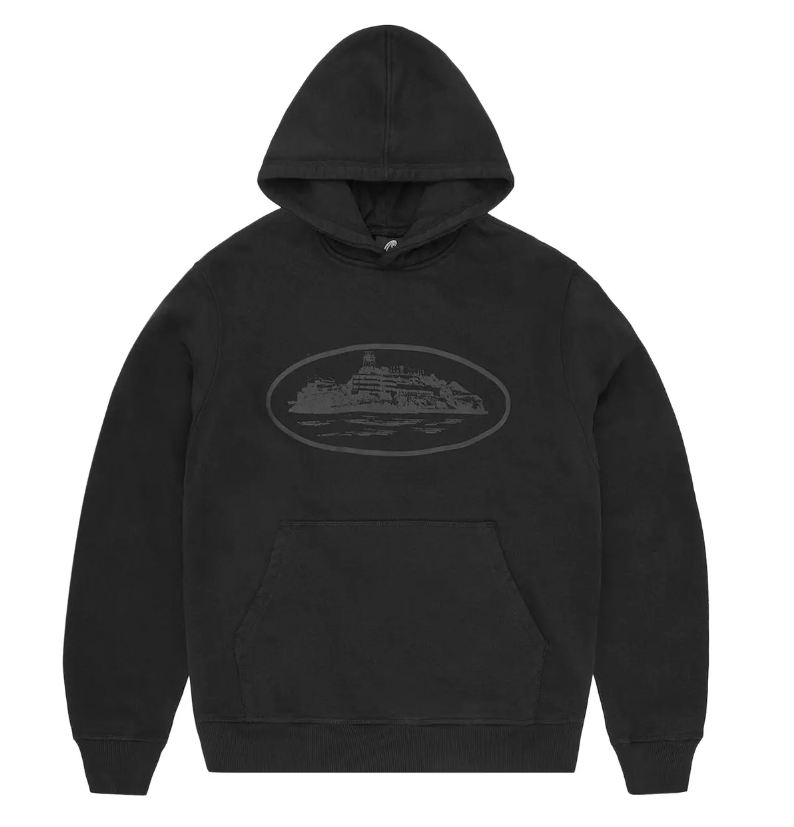 Corteiz Alcatraz Hoodie 'Black'