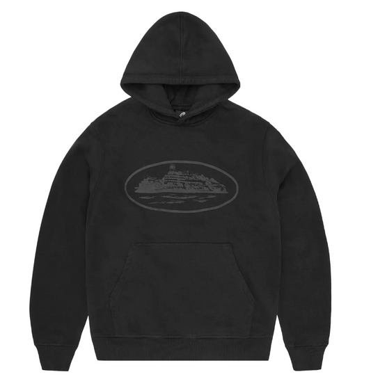 Corteiz Alcatraz Hoodie 'Black'
