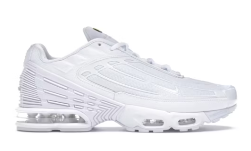 Nike Air Max Plus 3 triple blanc