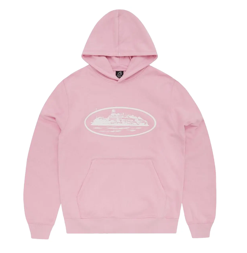 Corteiz Alcatraz Hoodie 'Pink'
