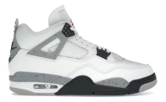 Jordan 4 Retro Blanc Cement (2025)